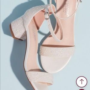 NEVER WORN JUST RECEIVED BRIDAL SHOES